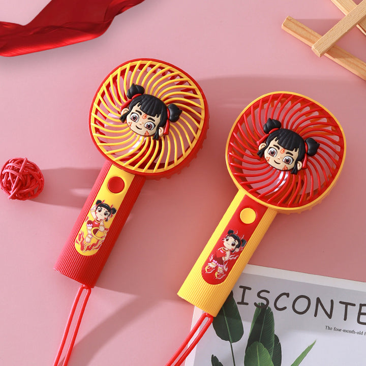 Ladies Portable Handheld Fan with Child-Friendly Design Stornfield