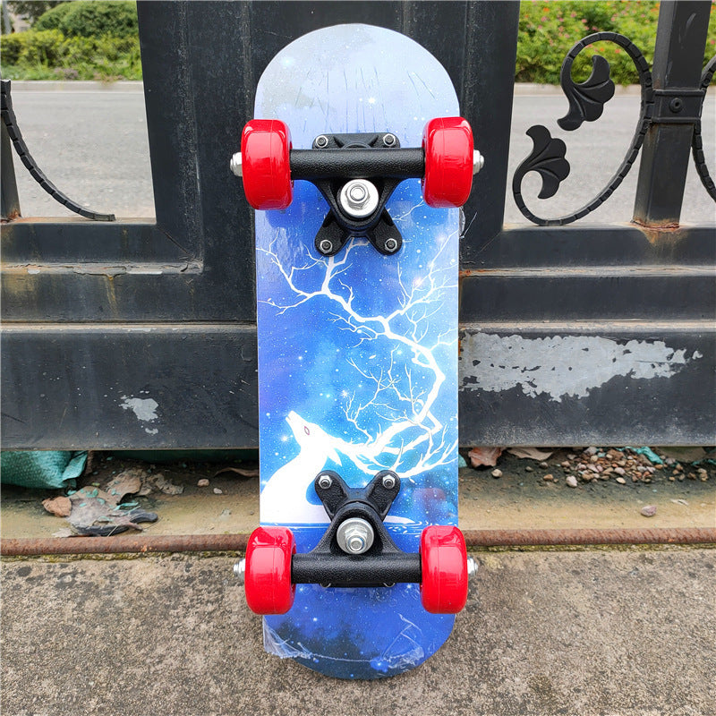 Cartoon-Themed Mini Skateboard Stornfield