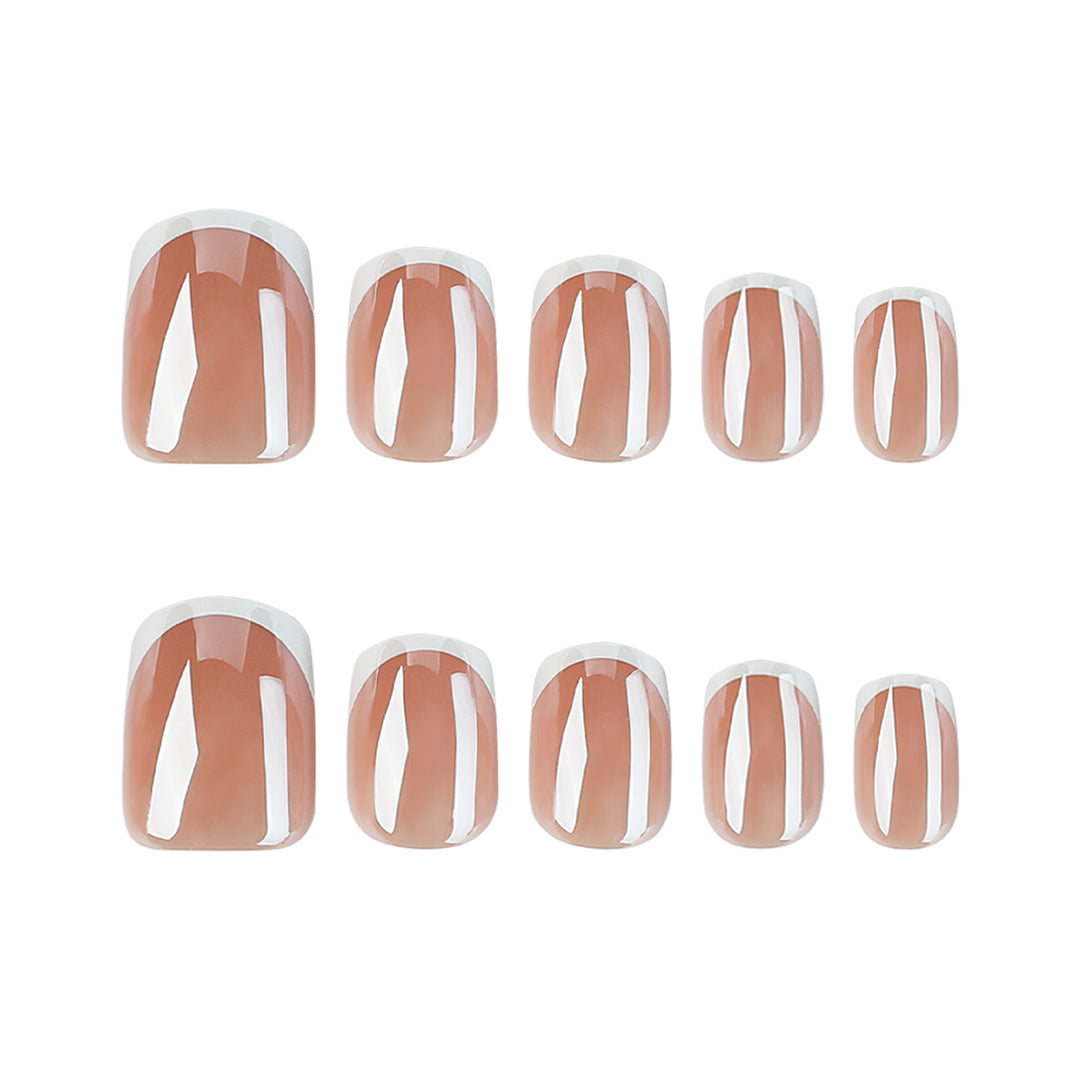 Elegant Nail Extensions with French Finish Stornfield