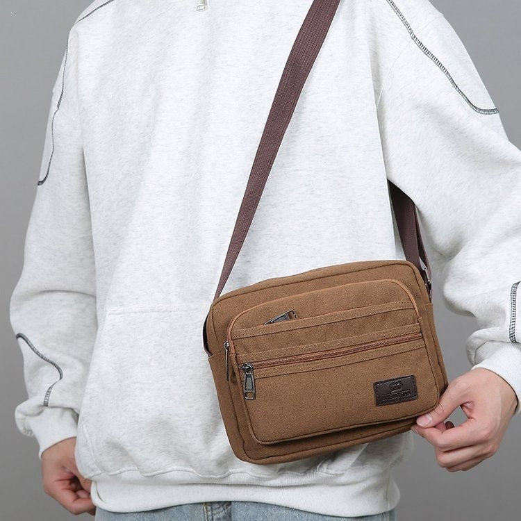 Shoulder Bag With Multiple Compartments And Adjustable Shoulder Strap Stornfield