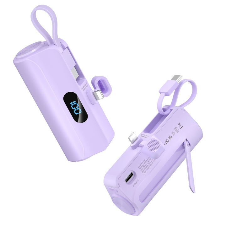 Compact power bank with integrated LED light Stornfield