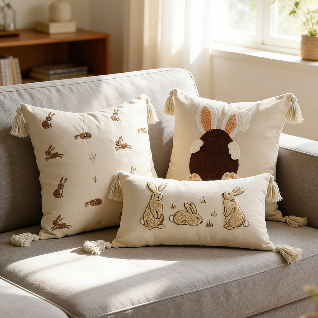 Women's pillowcase with cute bunny motif Stornfield