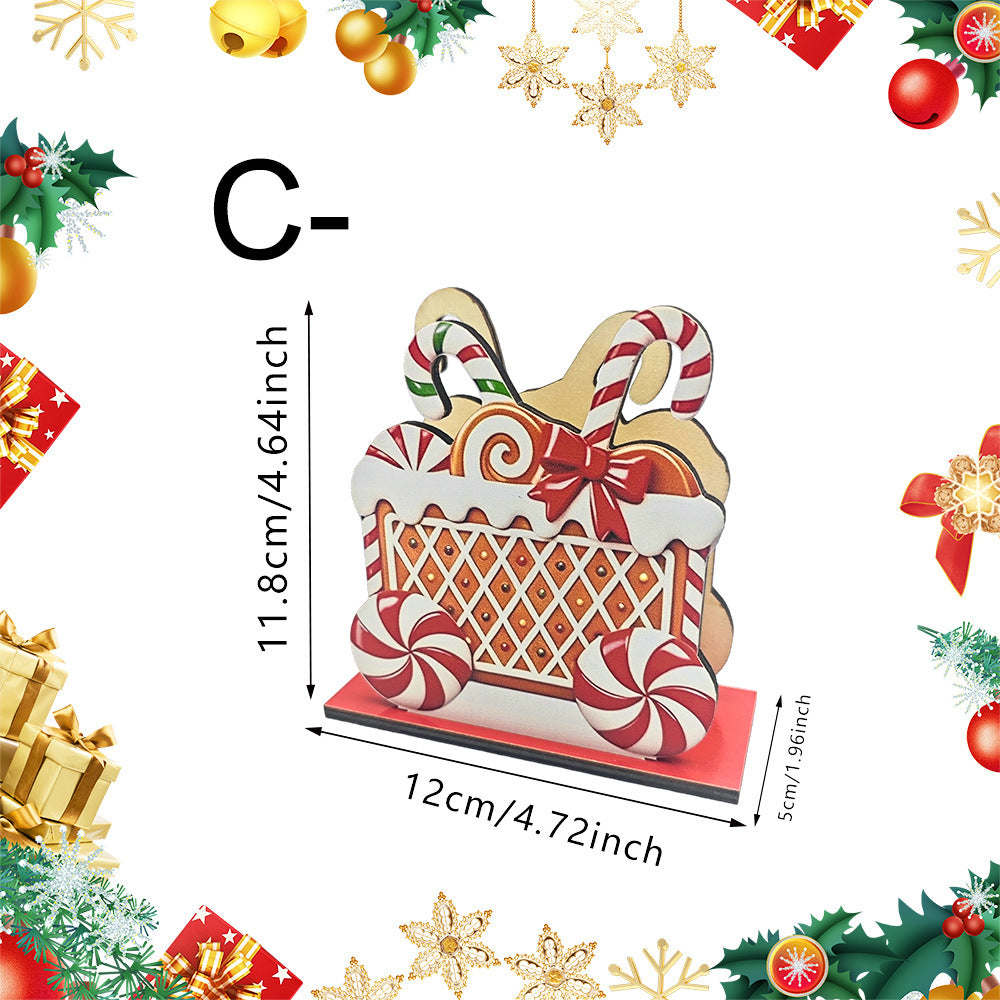 Christmas decoration with gingerbread house motifs Stornfield