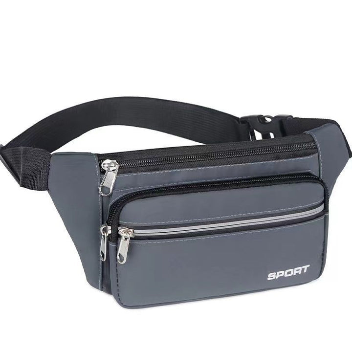Sporty Waist Bag With Multiple Compartments Stornfield