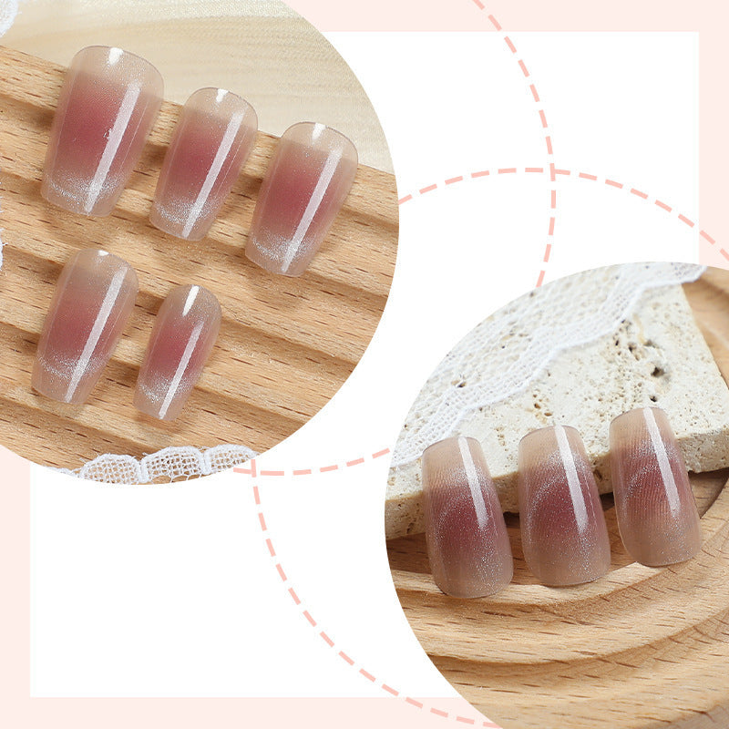 Premium Short Press-On Nail Set Stornfield