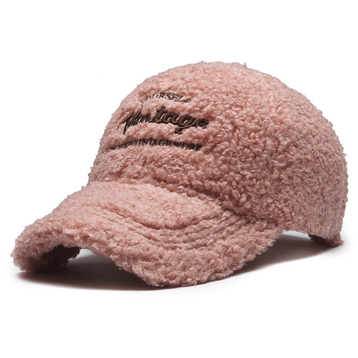 Women's Vintage-Inspired Plush Baseball Cap Stornfield