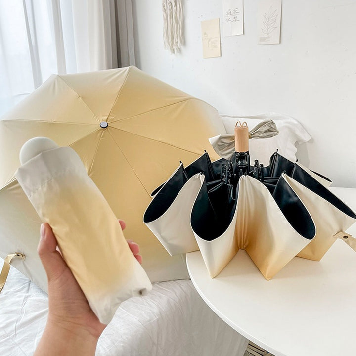 Ladies Folding Umbrella with Practical Double Folding Technique Stornfield