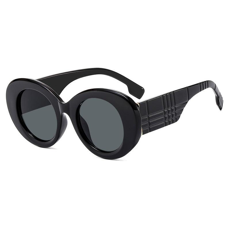 Women's extravagant sunglasses with creative frame design and protective UV filter Stornfield