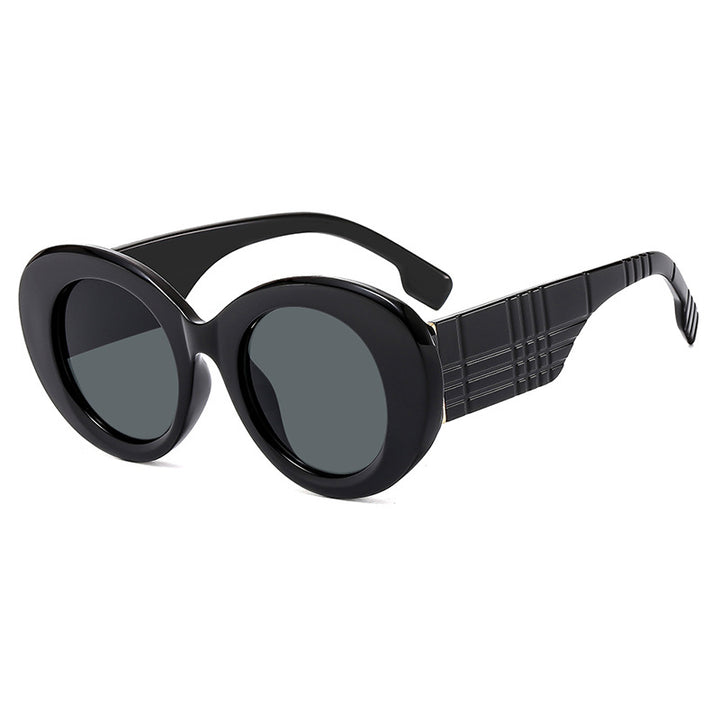 Women's extravagant sunglasses with creative frame design and protective UV filter Stornfield