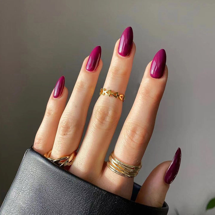 Elegant Acrylic Nails with High Gloss Finish Stornfield
