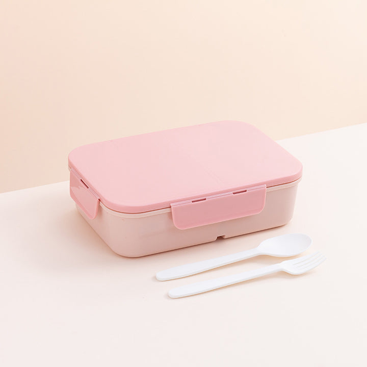 Multi-Layer Bento Lunch Box with Cutlery