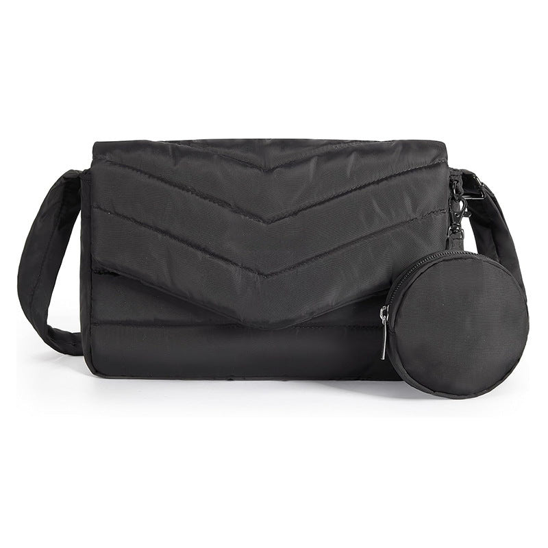 Multifunctional shoulder bag with removable cosmetic pouch Stornfield