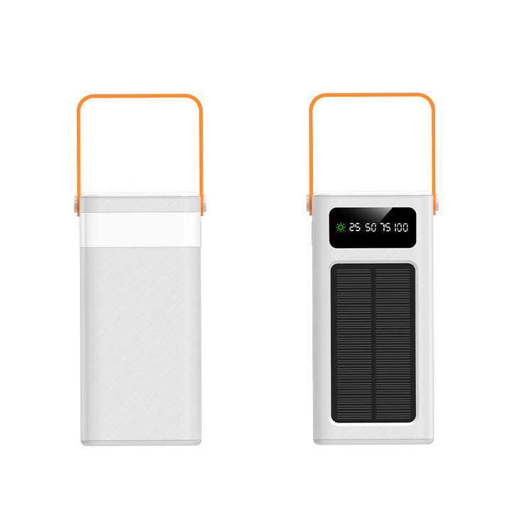 Portable solar charger with digital display Stornfield