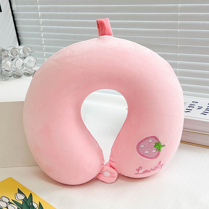 Ladies Travel Neck Support Pillow with Fruity Design Stornfield