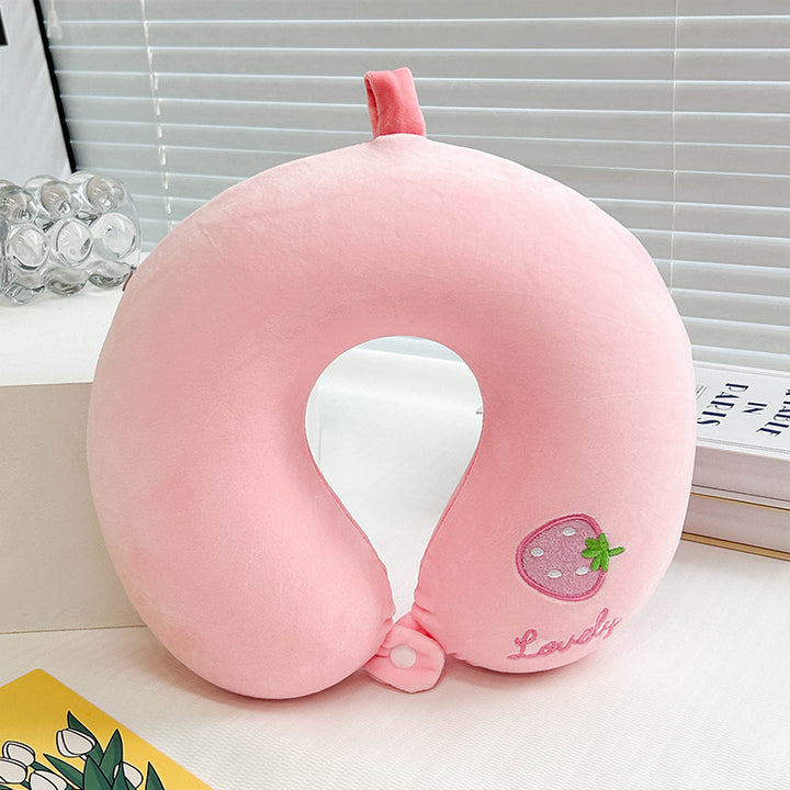 Ladies Travel Neck Support Pillow with Fruity Design Stornfield