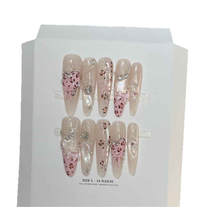 Artistic Decorative Nail Tips Set