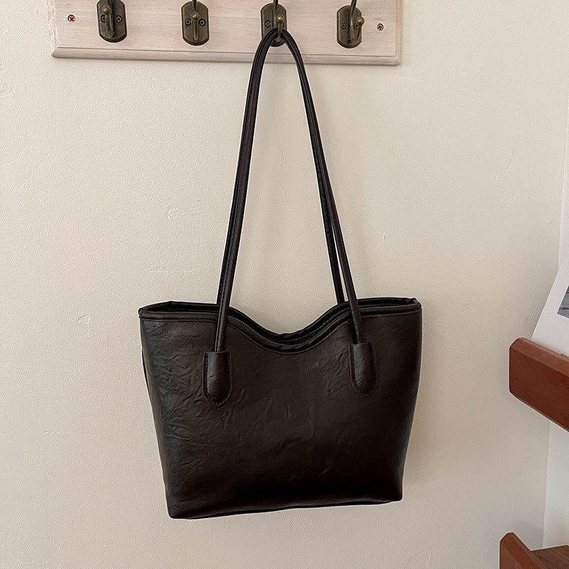 Classic Leather Tote Bag