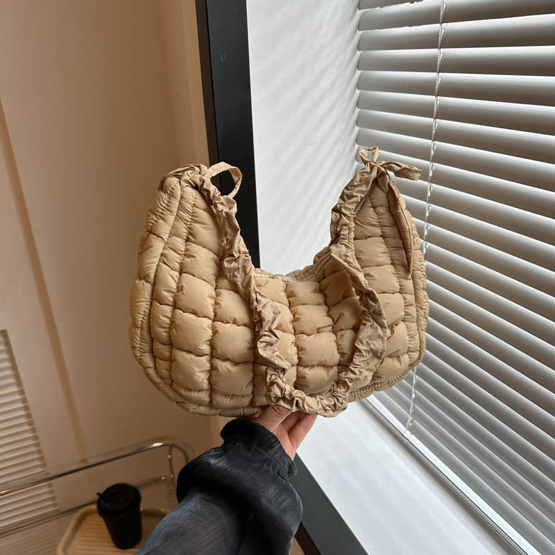 Quilted Pouch Handbag