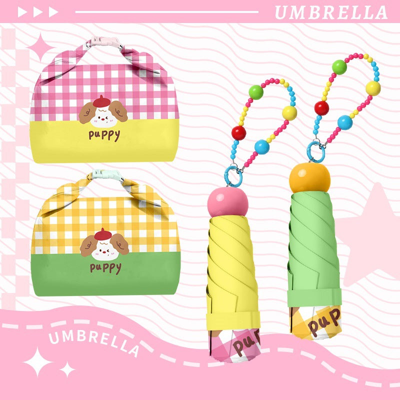 Women playful picnic folding umbrella Stornfield