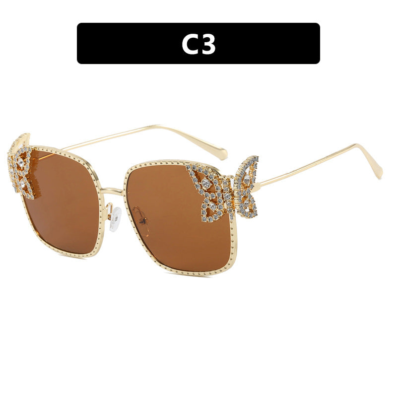 Ladies extravagant glasses with sparkling accents Stornfield