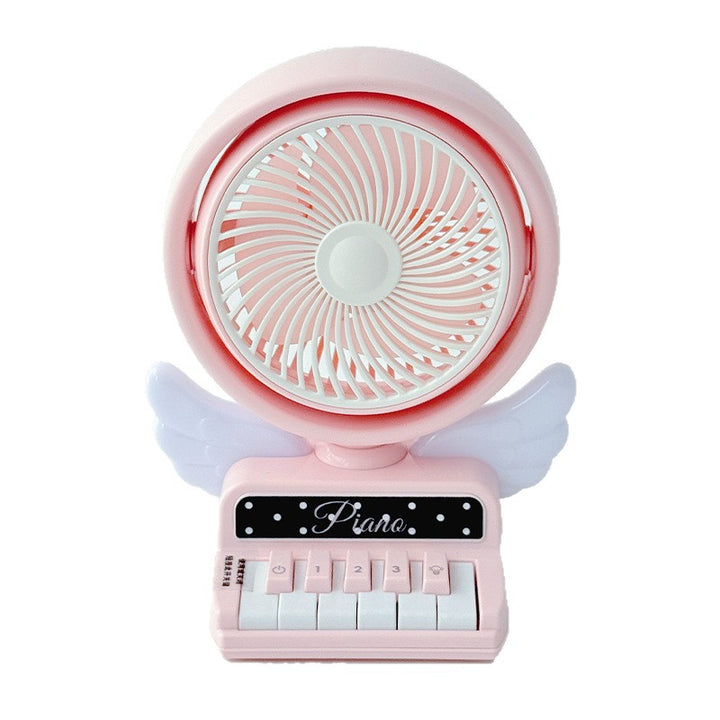 Unisex Portable Mini Fan in Playful Piano Design Stornfield