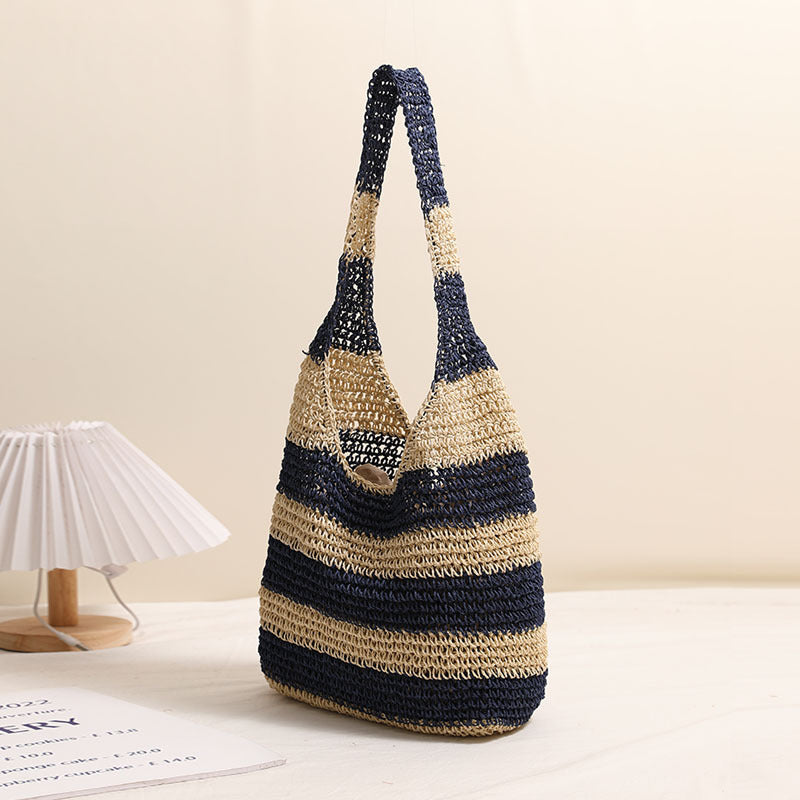 Casual Tote Bag in Striped Design Stornfield