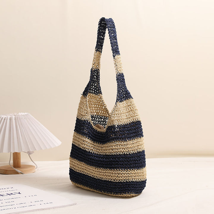 Casual Tote Bag in Striped Design Stornfield