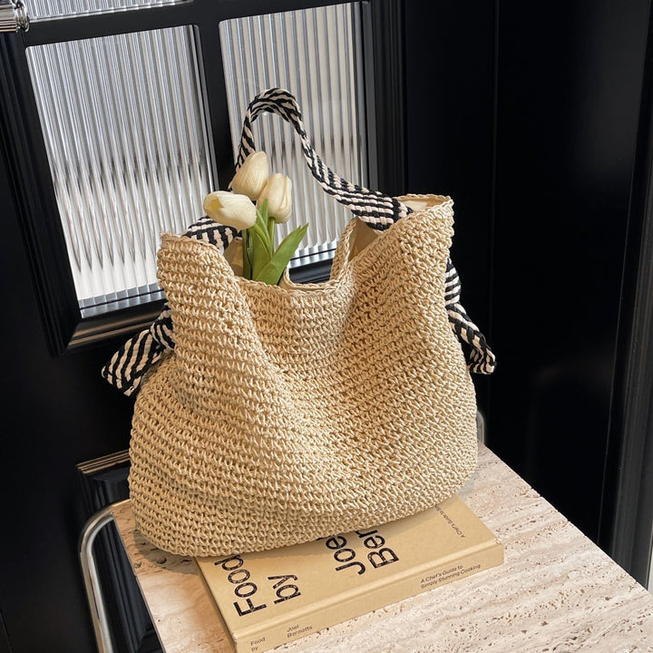 Large Handwoven Basket Shopper Stornfield