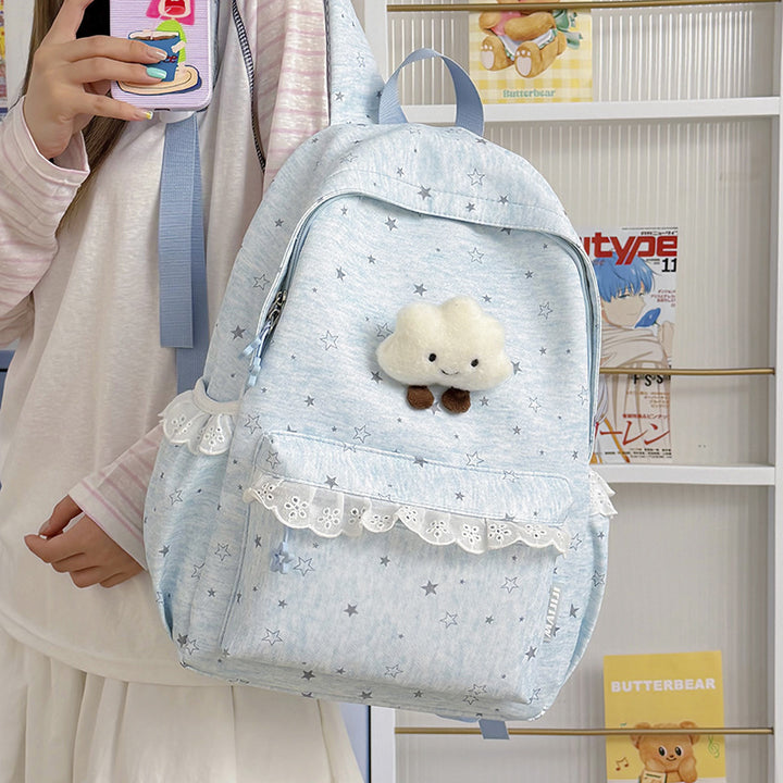 Fun and Playful Cloud Character Backpack Stornfield
