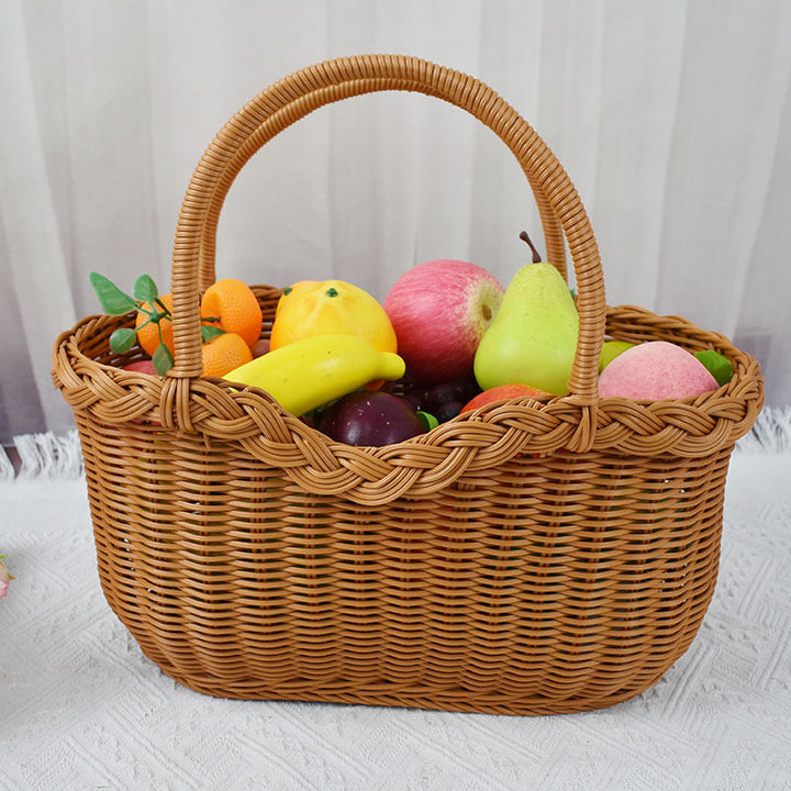 Braided Woven Storage Basket Stornfield
