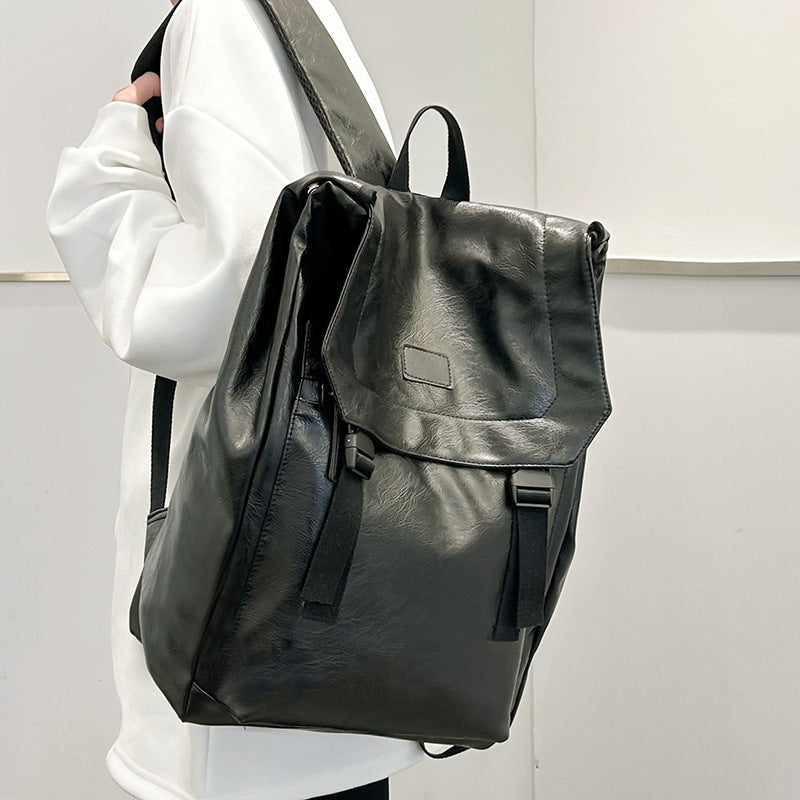 Vintage-Inspired Leather Backpack Stornfield