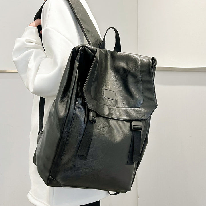 Vintage-Inspired Leather Backpack Stornfield