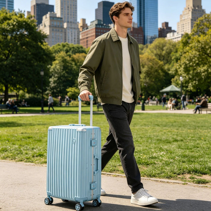 Unisex Modern Hard Shell Travel Trolley Stornfield