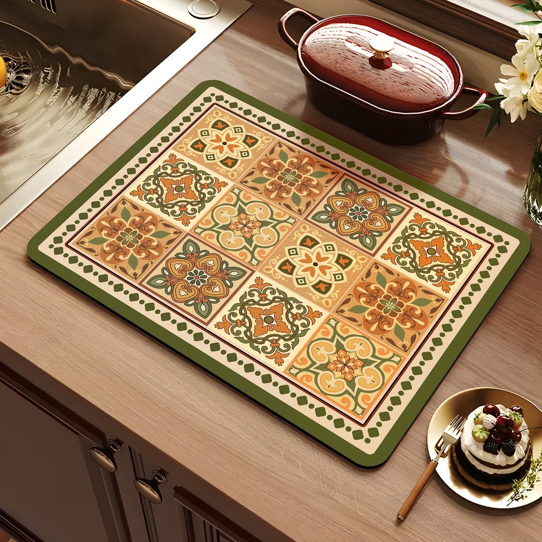 Decorative Kitchen Comfort Mat