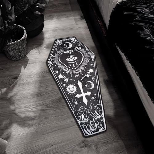 Skeleton-Themed Area Rug