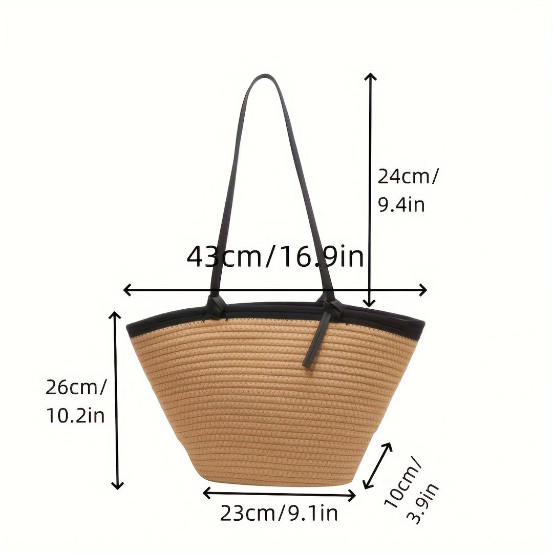 Spacious beach bag with reinforced bottom and easy-care material Stornfield