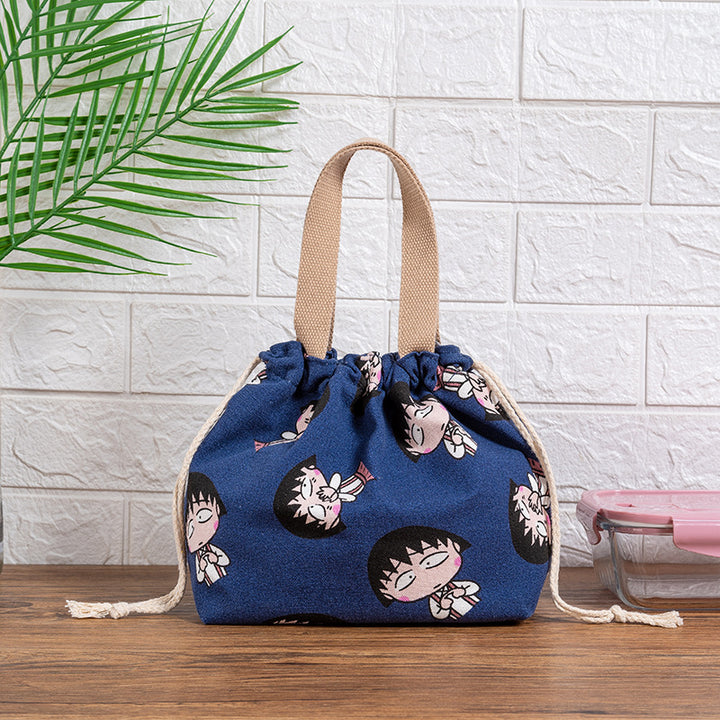 Drawstring Cat-Themed Storage Bag Stornfield