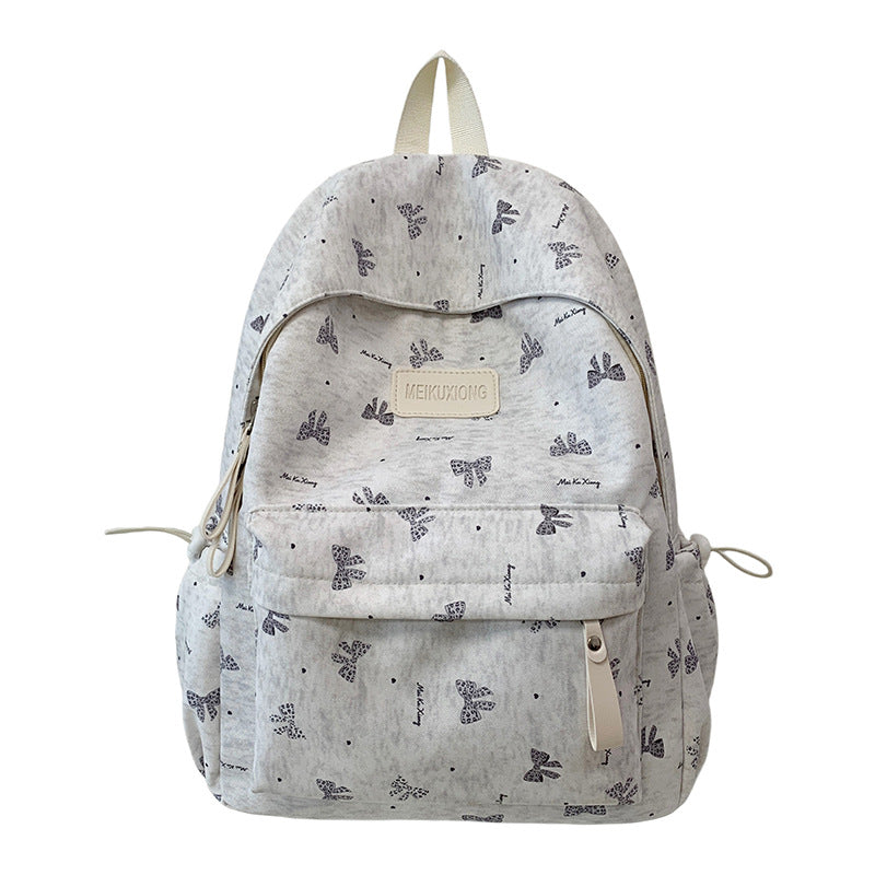 Stylish Butterfly Print Backpack Stornfield