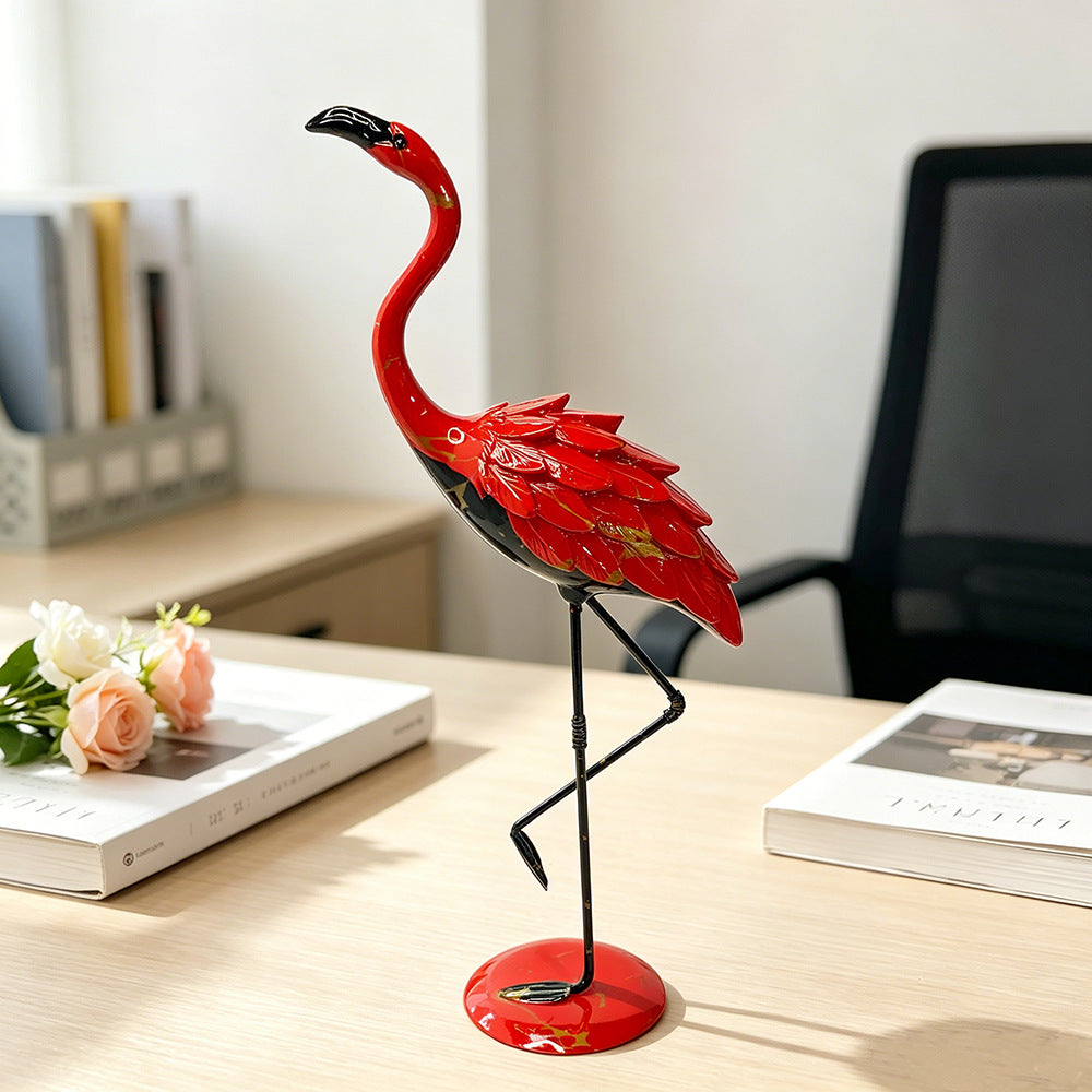 Decorative Flamingo Sculpture Stornfield