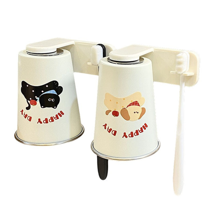 Stainless Steel Drinking Cup with Cheerful Dog Design Stornfield