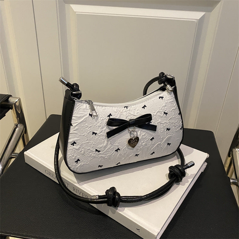 Charming Bow Detail Quilted Handbag Stornfield
