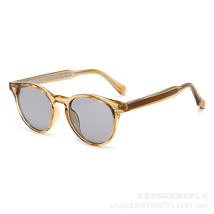 Women round sunglasses in stylish retro design Stornfield