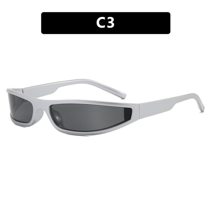 Women's sporty sunglasses with flat, aerodynamic design and UV protection Stornfield