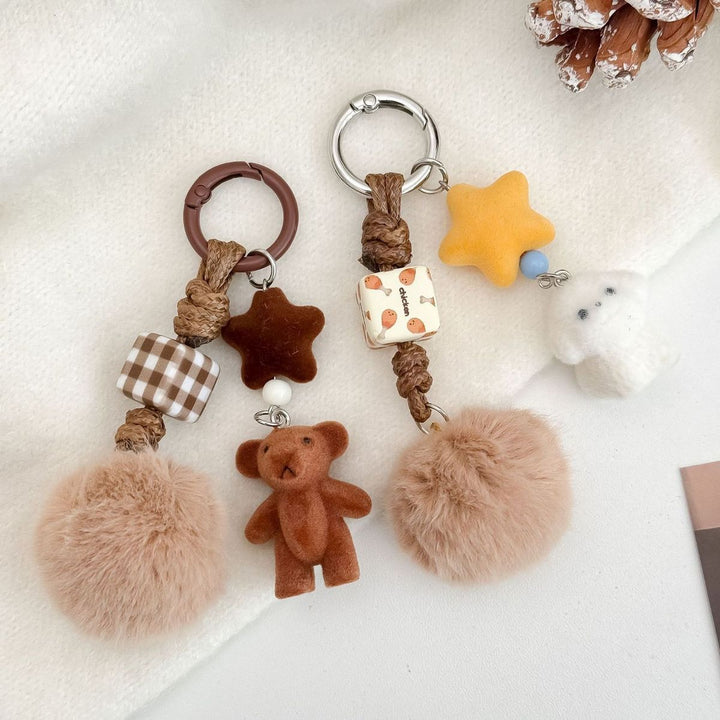 Decorative Plush Bear Keychain Stornfield