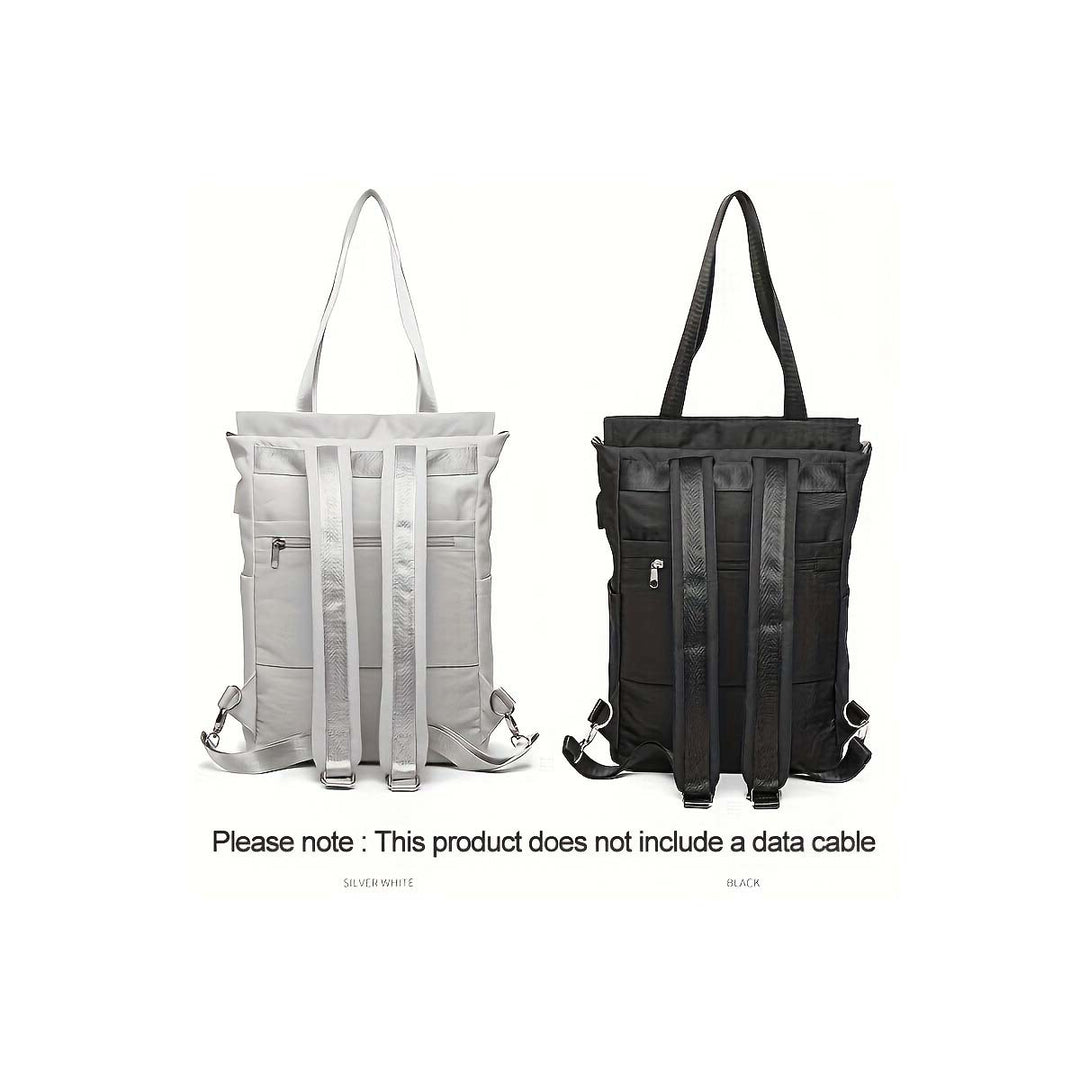 Unisex Multifunctional Backpack with Padded Laptop Compartment and Side Access Stornfield