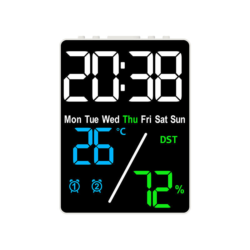 Digital Alarm Clock with Hygrometer and Temperature Display Stornfield