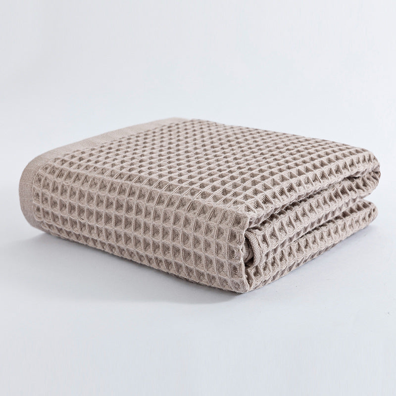 Women Waffle Fabric Bath Towel Stornfield