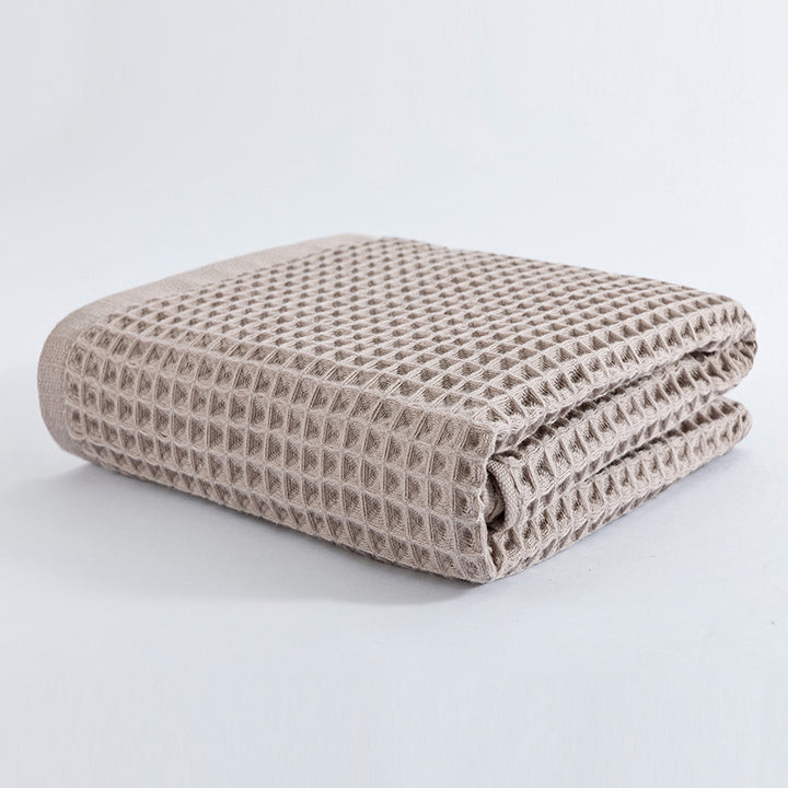 Women Waffle Fabric Bath Towel Stornfield