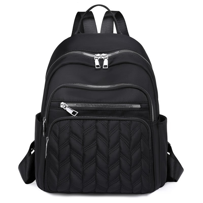 Compact Textured Backpack Stornfield