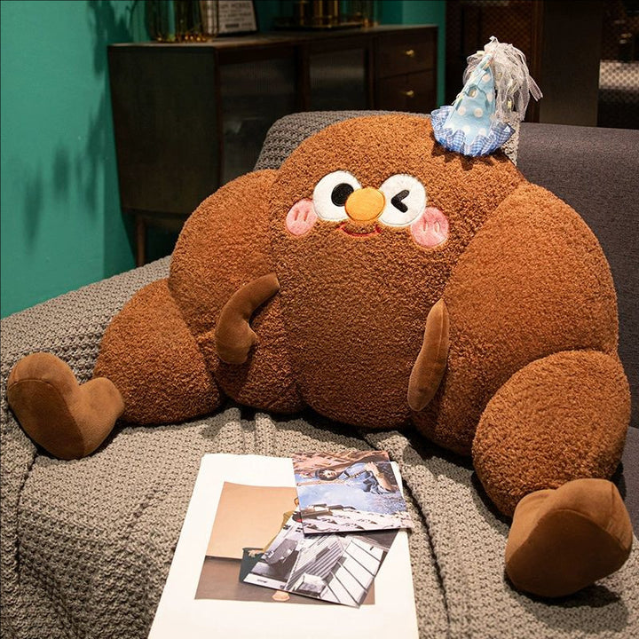 Plush cushion with cute character Stornfield